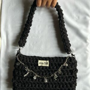 Black handbag
